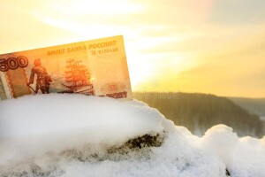 слепимость-солнца-в-небе-и-рубль-счета-русский-снеге-русских-рублей-144903221